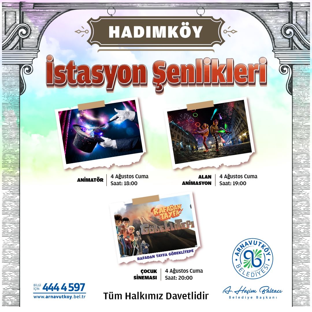 Arnavutköy Belediyesi - İstasyon Şenlikleri 